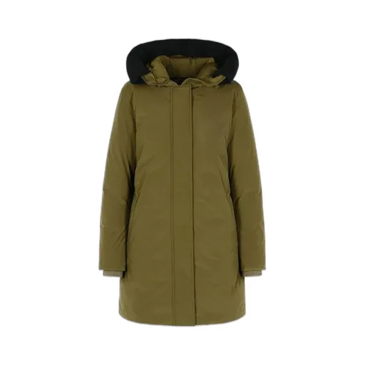 Padded Design Hooded Parka