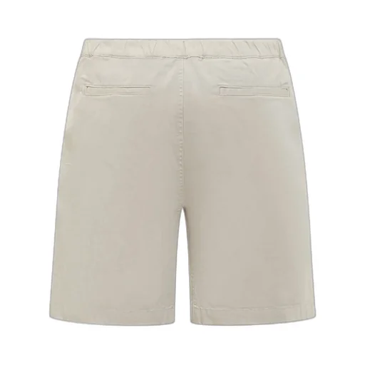 Belted-Waist Bermuda Shorts