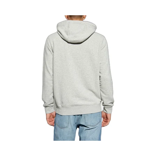 Logo Embroidered Drawstring Hoodie