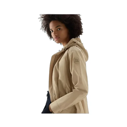 Logo Hooded Coat
