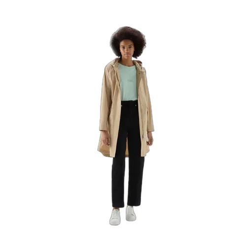 Logo Hooded Coat