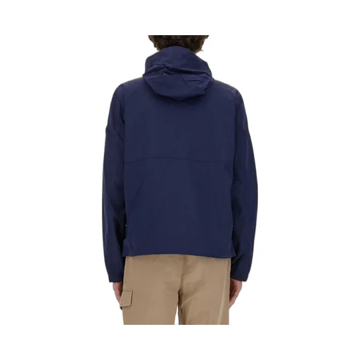 Zip-Up Crinkle Windbreaker