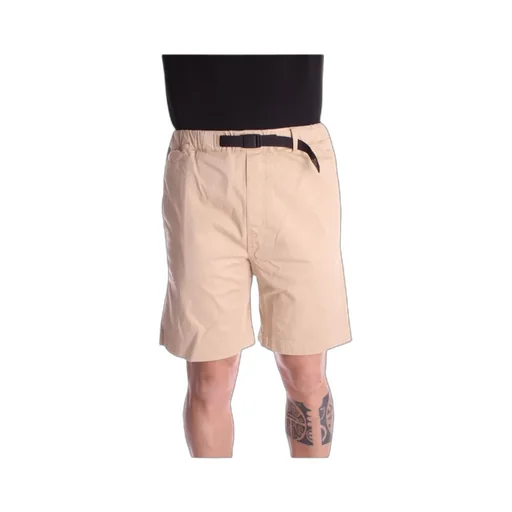 Belted-Waist Bermuda Shorts