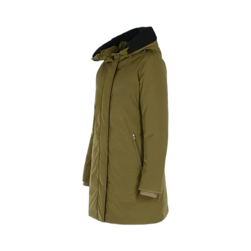 Padded Design Hooded Parka