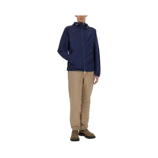 Zip-Up Crinkle Windbreaker