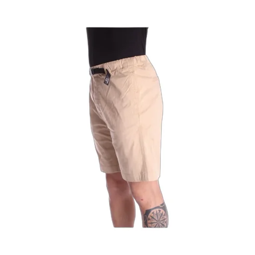 Belted-Waist Bermuda Shorts
