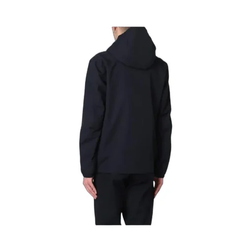Logo-Patch Zi-Up Hooded Jacket
