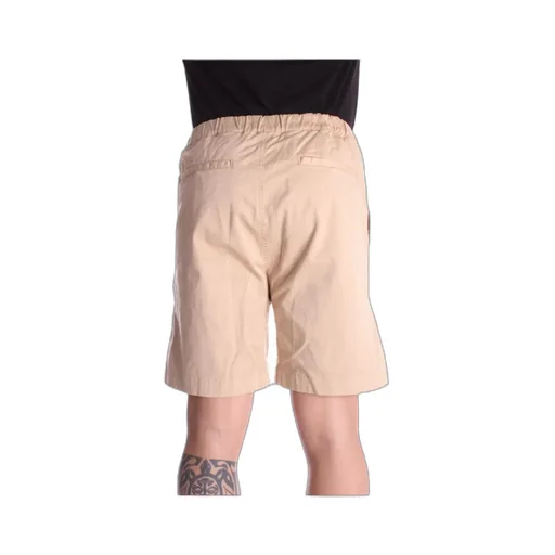 Belted-Waist Bermuda Shorts