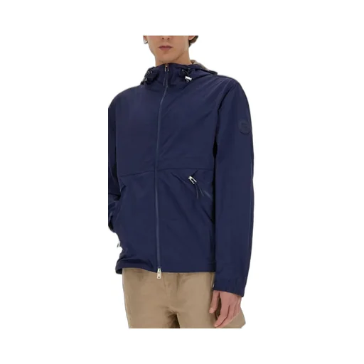 Zip-Up Crinkle Windbreaker