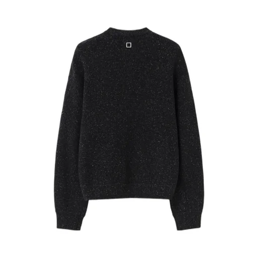 Logo Crewneck Cardigan