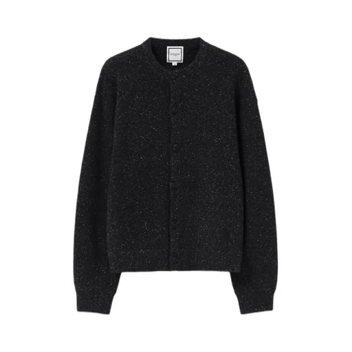 Logo Crewneck Cardigan