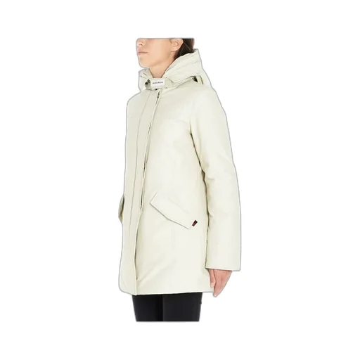 Hooded Fur Trimmed Coat