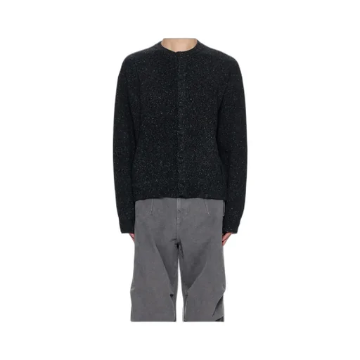 Logo Crewneck Cardigan
