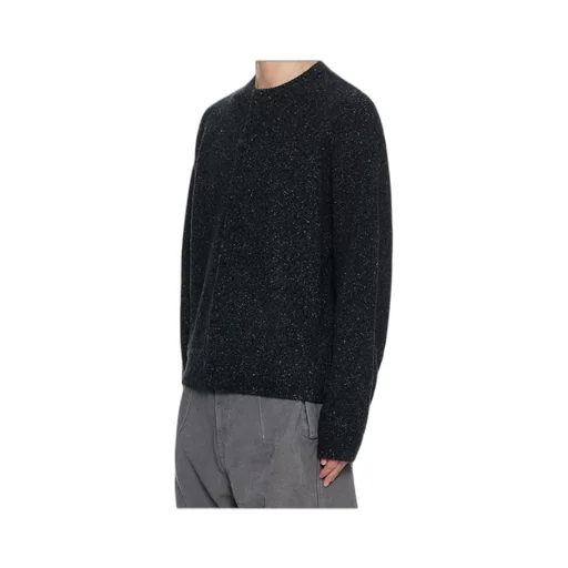 Logo Crewneck Cardigan