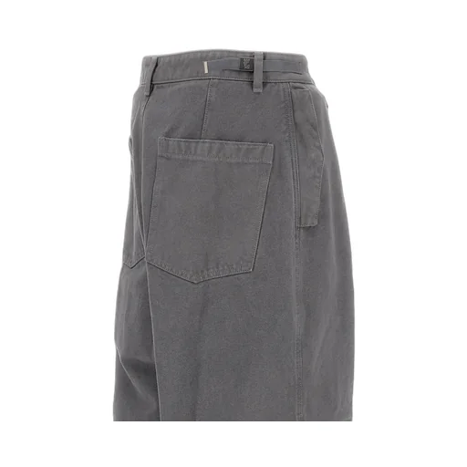 Belted Straight-Leg Pants