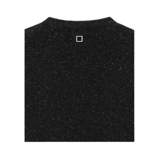Logo Crewneck Cardigan