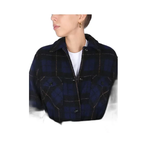 Gentry Checked Tie-Waist Coat