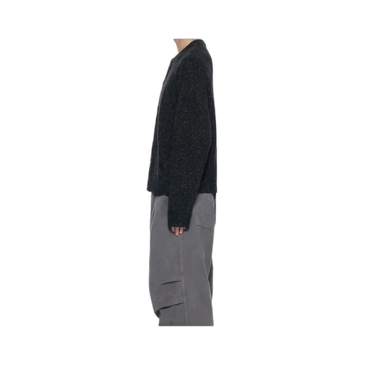 Logo Crewneck Cardigan