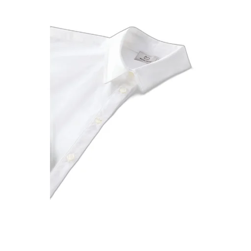 Cap-Sleeved Buttoned Shirt