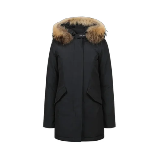 Fur-Trimmed Hooded Parka