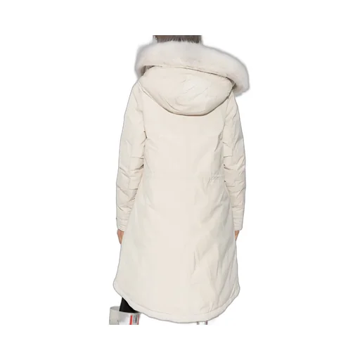 Logo Patch Hooded Parka