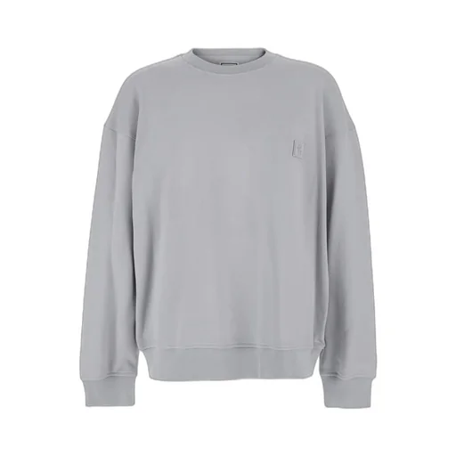 Floral Motif Crewneck Sweater