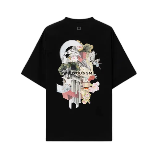 Logo Patch Floral T-Shirt