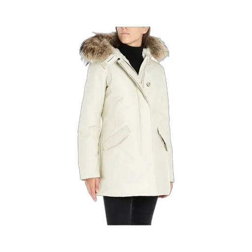 Hooded Fur Trimmed Coat