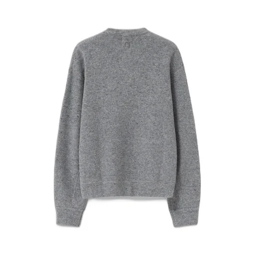 Logo Crewneck Cardigan