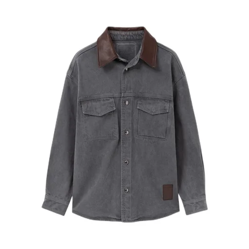 Patch Pocket Denim Shirt