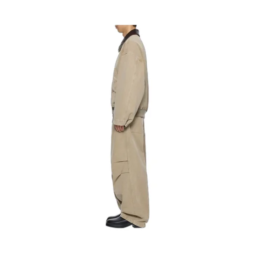 Contrast Collar Jacket