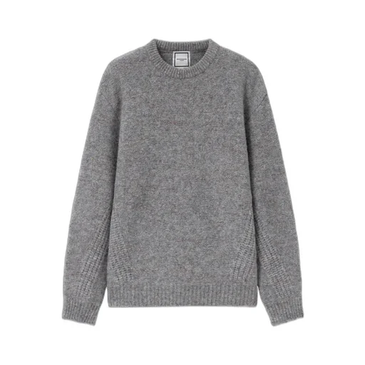 MÉLange-Effect Knitted Sweater