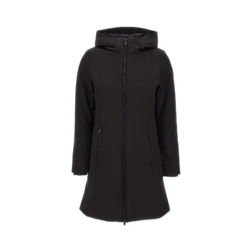 Hooded Mid-Length Coat