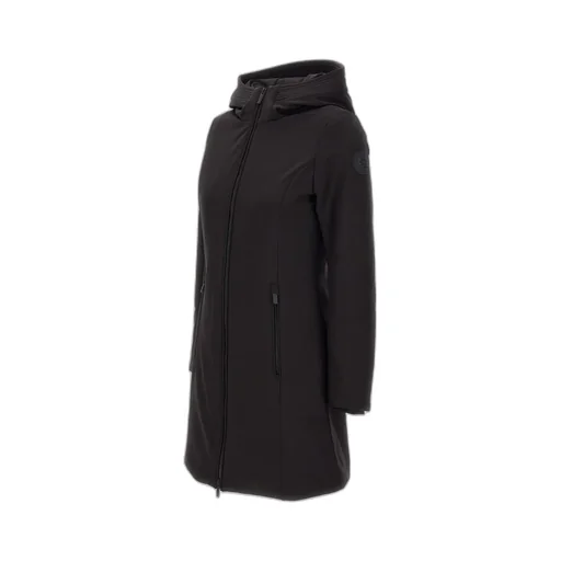 Hooded Mid-Length Coat