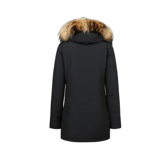 Fur-Trimmed Hooded Parka
