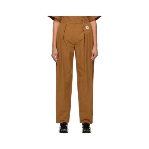 Pleated Track Pants