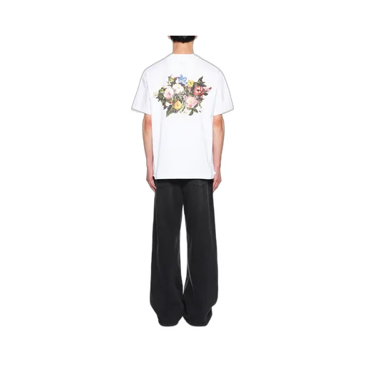 Logo Patch Floral T-Shirt