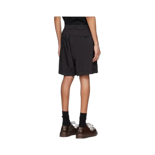 Elastic Taffeta Shorts