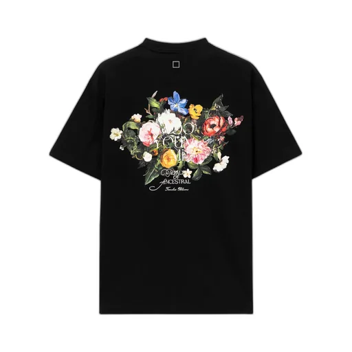 Logo Patch Floral T-Shirt