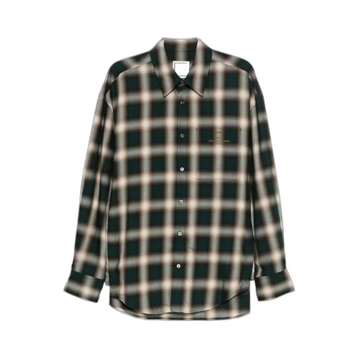 Plaid Long-Sleeved Shirt