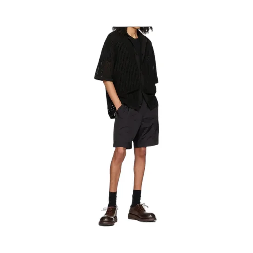 Elastic Taffeta Shorts
