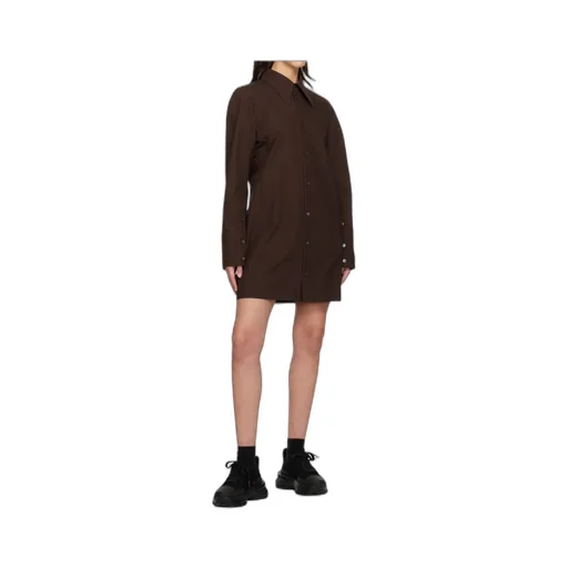 Logo Long Sleeve Dress
