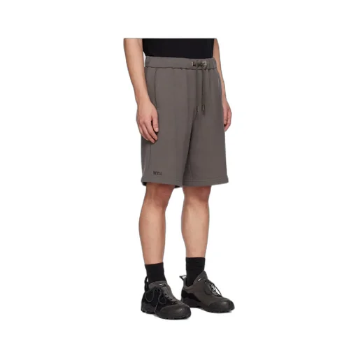 Drawstring Cotton Track Shorts