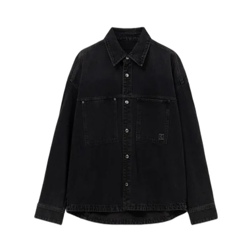 Pocket Detail Denim Shirt