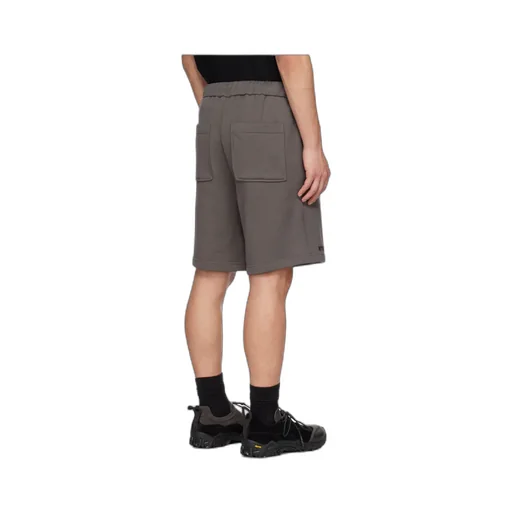 Drawstring Cotton Track Shorts