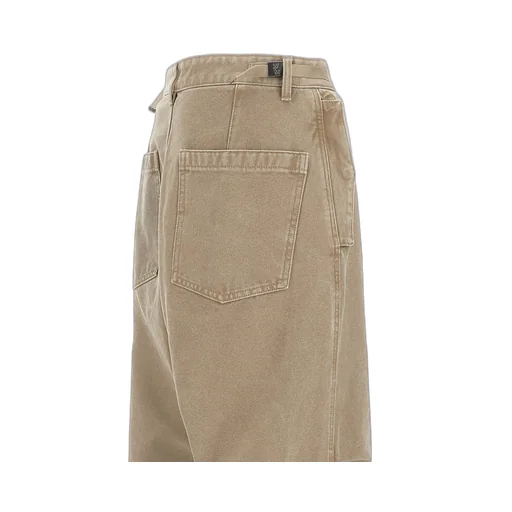 Belted Straight-Leg Pants