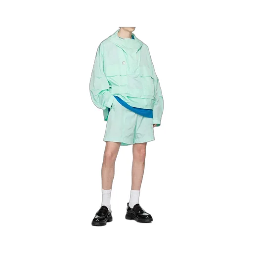 Sewed Taffeta Shorts