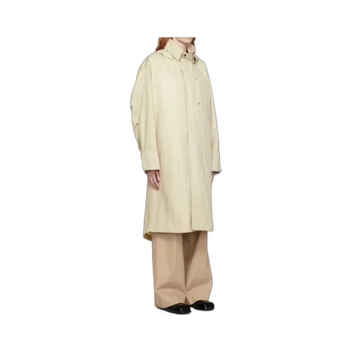 Logo Hooded Coat
