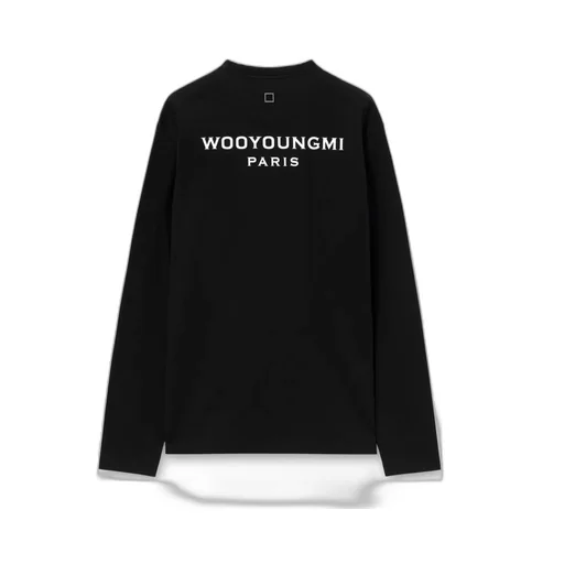 Logo Patch Crewneck T-Shirt