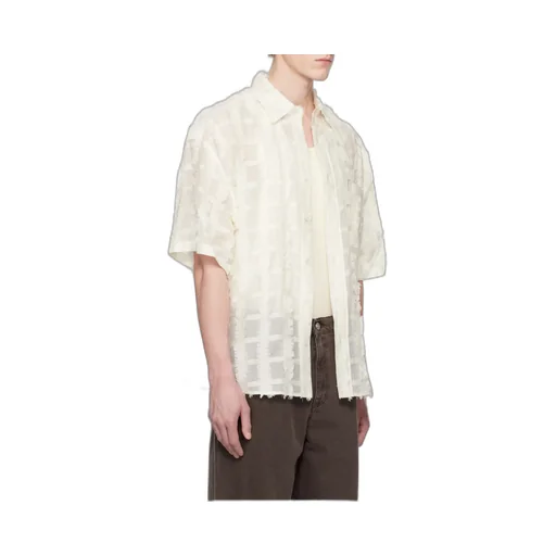 Lapel Short-Sleeved Shirt